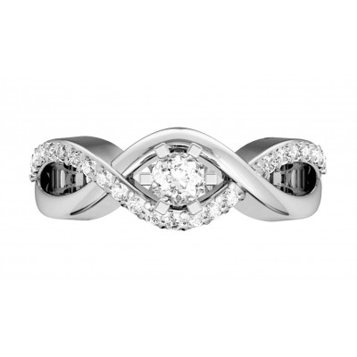 Alluring Solitaire diamond Engagement Ring